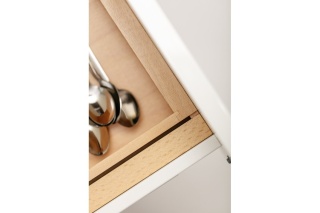 Wkład drewniany CUSTOMI regulowany 400-600 do szuflady AXIS/MB L=450