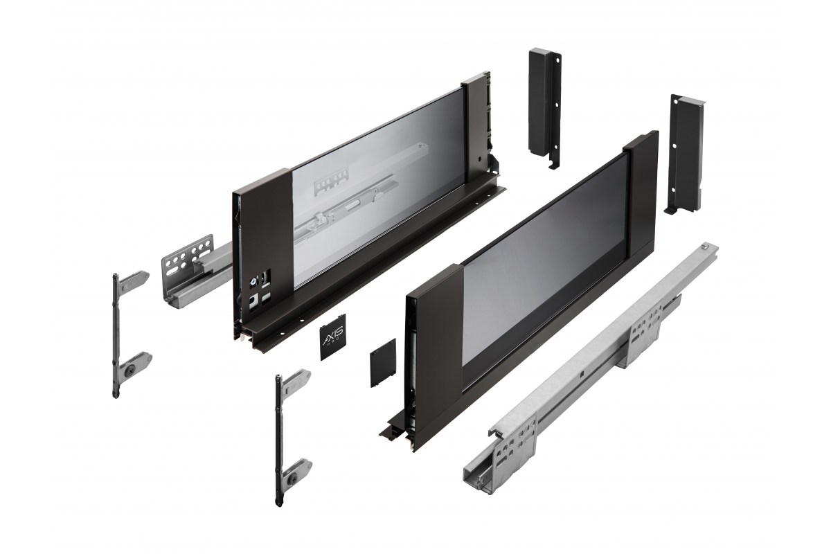 Szuflada AXIS PRO czarna – Nowoczesne Rozwiązanie od GTV